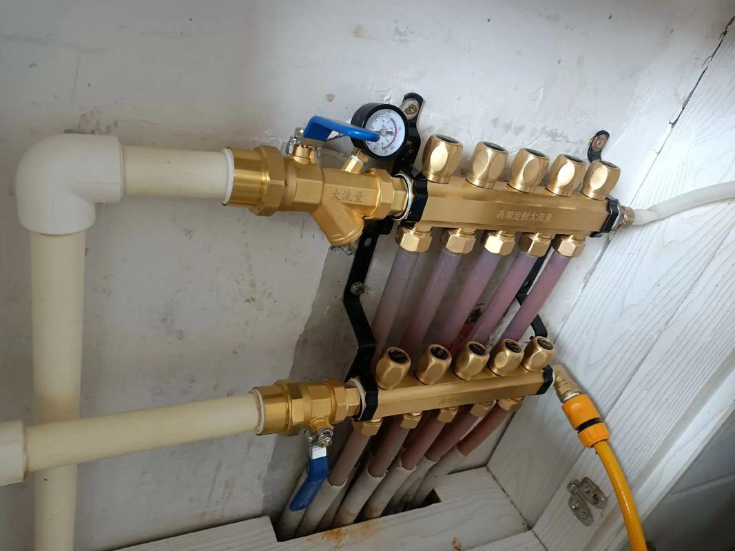 更換分水器，溫暖過冬的關(guān)鍵一步——平度陽光地暖清洗全記錄